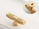 North Europe Design Knurled drawer knob and handles Factory Price Top quality plated Gold Cabinet Handle