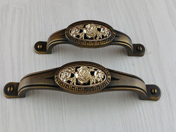 alla moda americano di tirate dell'apprettatrice dello zinco delle maniglie e delle manopole 96mm della mobilia di 128mm